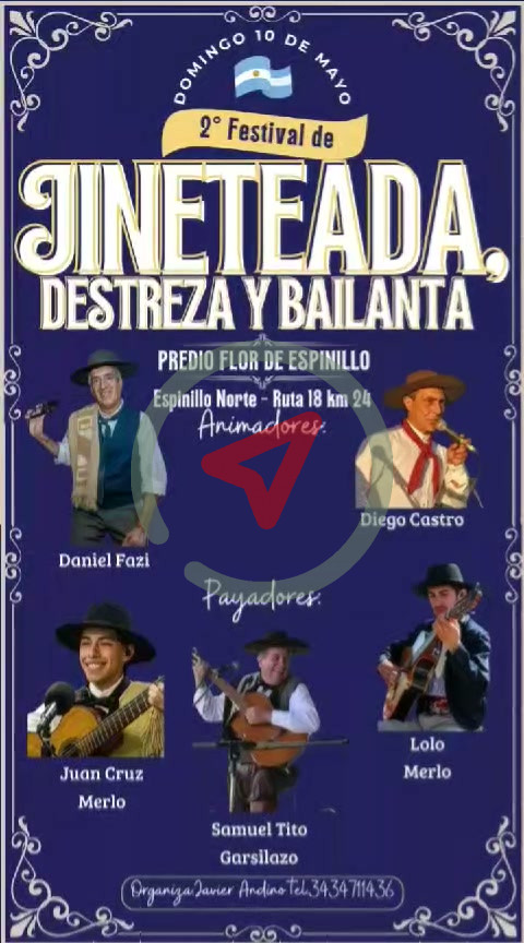 2do Festival de Jineteada, Destreza y Bailante – Espinillo Norte