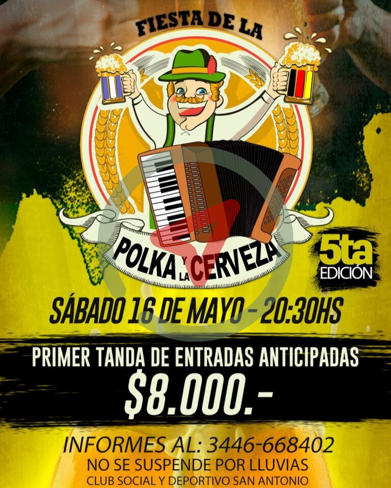 5ta Fiesta de la Polka y la Cerveza – Aldea San Antonio