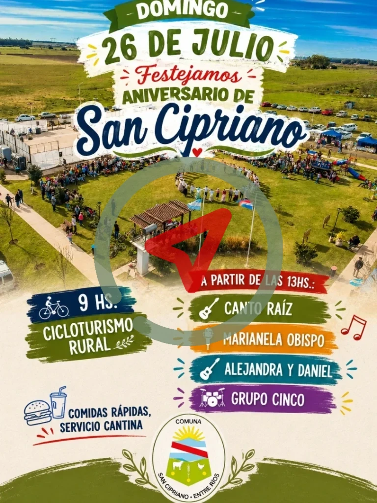 126° anviersario de San Cipriano – Uruguay