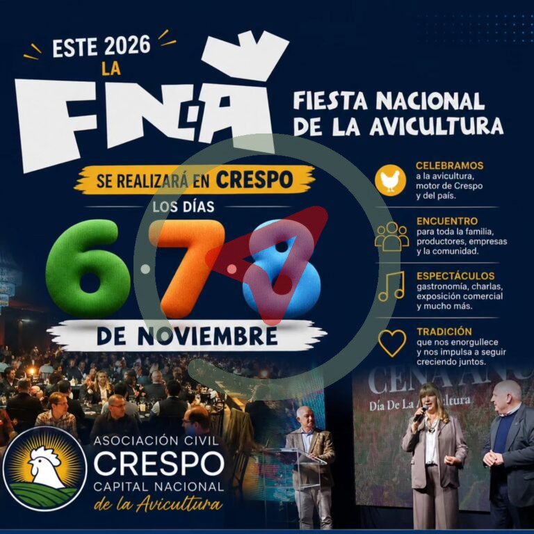 32ª Fiesta Nacional de la Avicultrura – Crespo