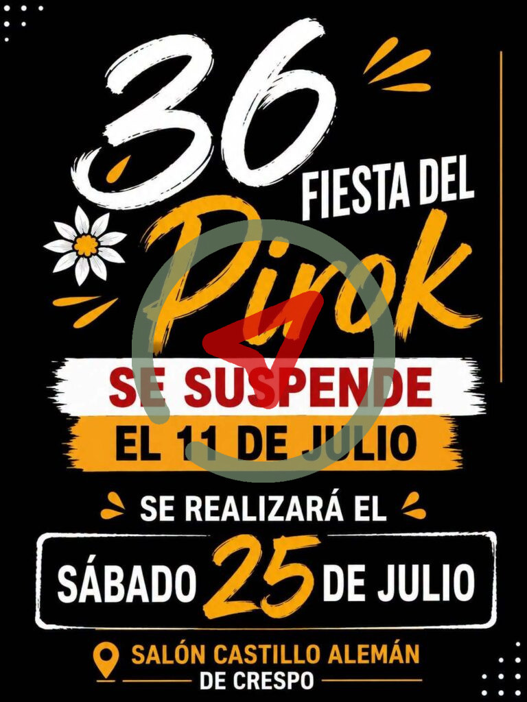 36º Fiesta del Pirok  – Crespo