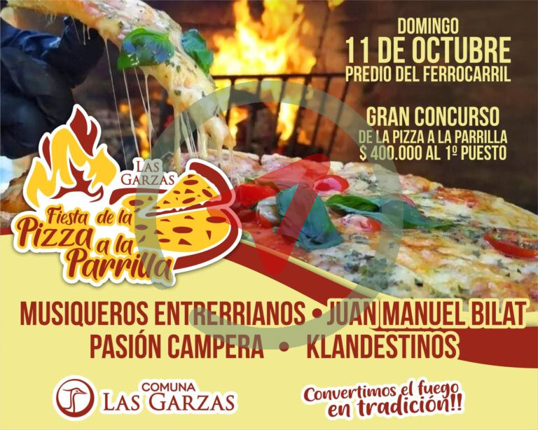 III Fiesta de la Pizza a la Parrilla – Las Garzas