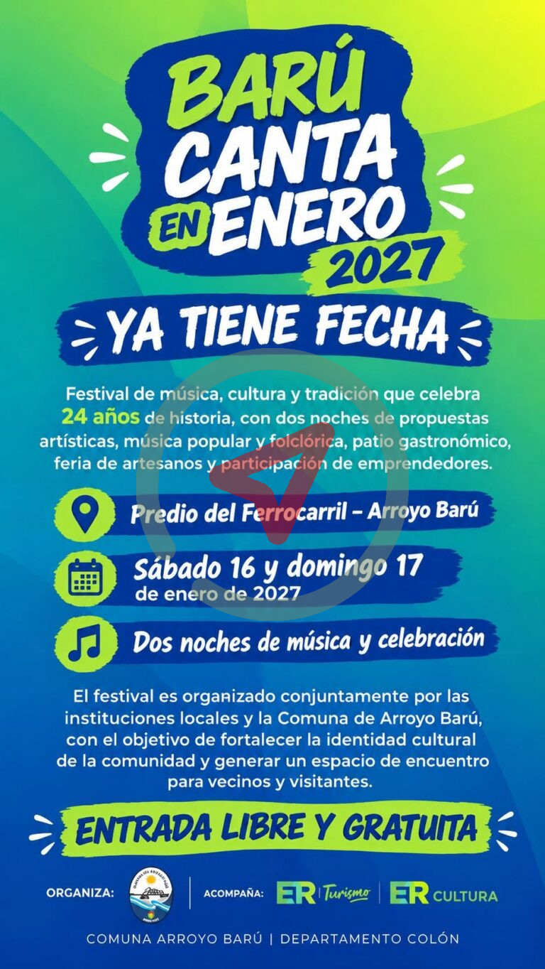 Barú canta en enero