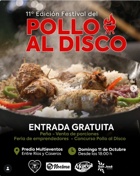 San José celebra el 11.º Festival del Pollo al Disco con entrada gratuita