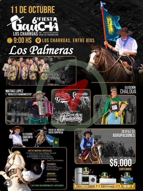 Los Charrúas celebra la 6.ª Fiesta Gaucha y su 85.º aniversario