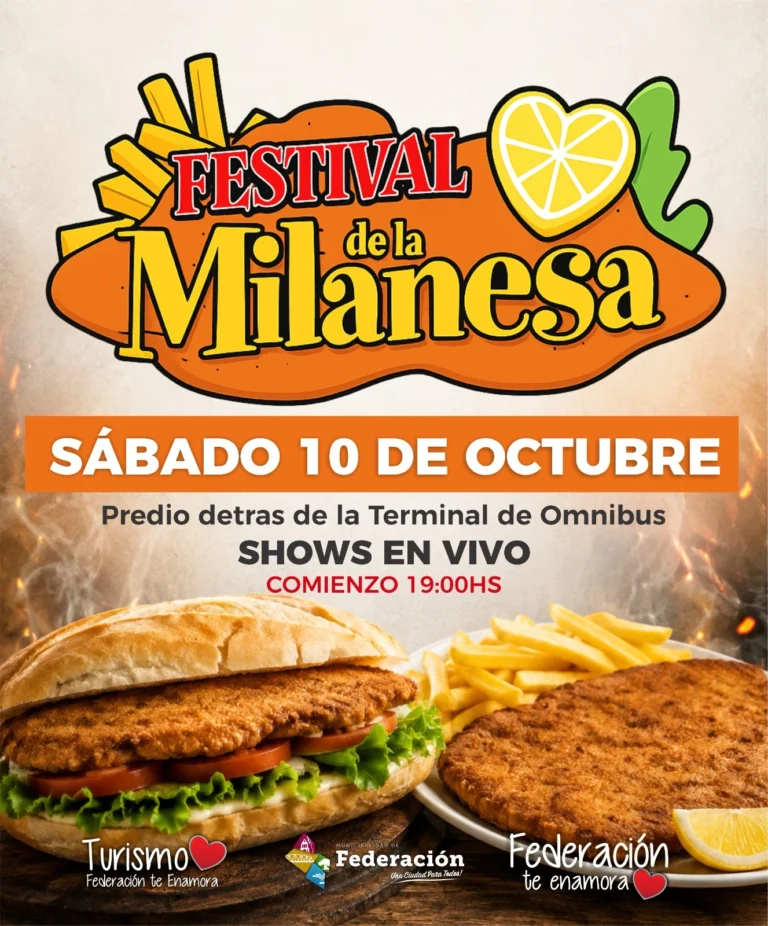 Federación prepara el Festival de la Milanesa