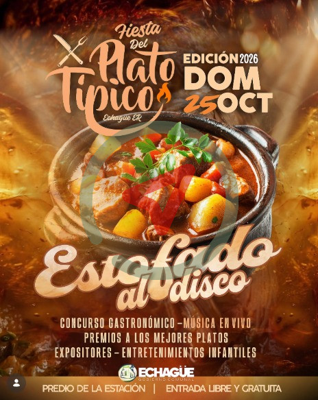REPROGRAMADO – Fiesta del Plato Típico con estofado al disco